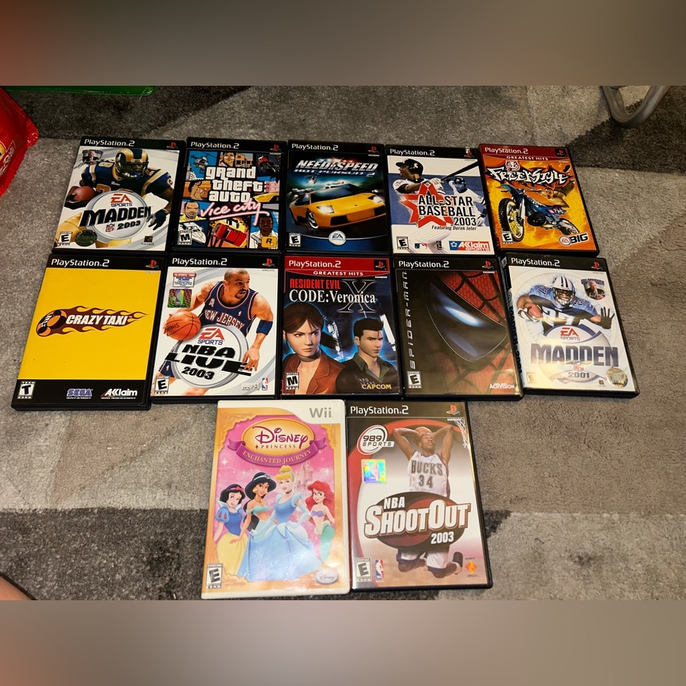 Play station 2 games